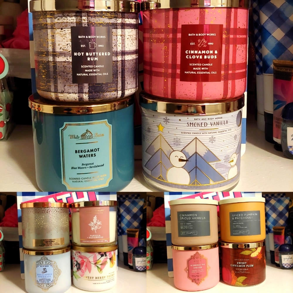 Bath and Body Works 3-Wick Candles